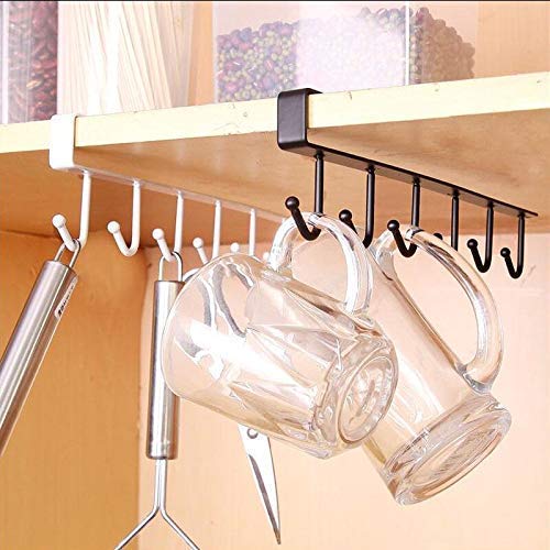 6 Hook Hangers Multifunctional No Drill, No Punch Hook (Pack of 1)