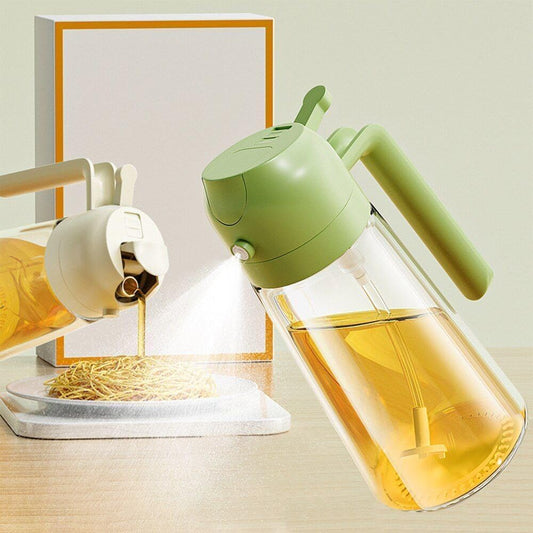 Glass Oil Sprayer And Dispenser Bottle For Kitchen